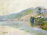 Claude Monet The Seine at Port-Villes Clear Weather painting